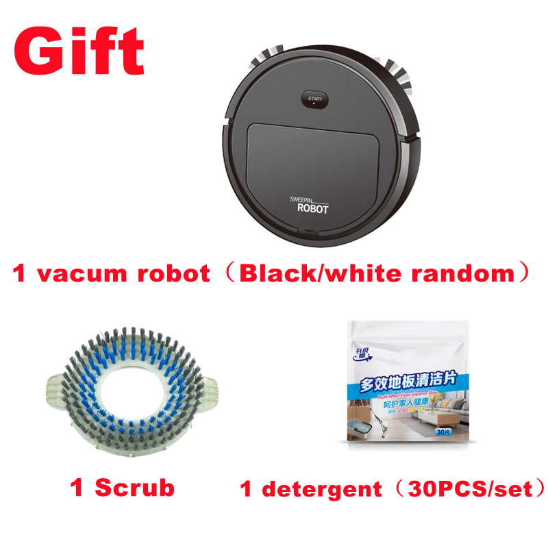 AQUA 360° Professional - ( set includes 4 mops , 1 rag, 1 detergent, 1 vacuum cleaner robot )