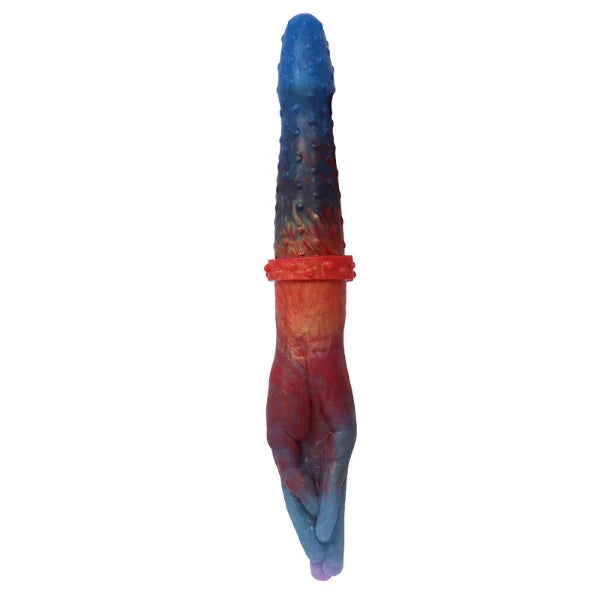 Dual-Ended Special-shaped Hand Dildo Anal Plug