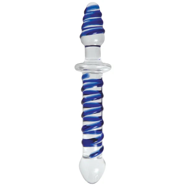 Twisted Love Glass Dildo Anal Toy