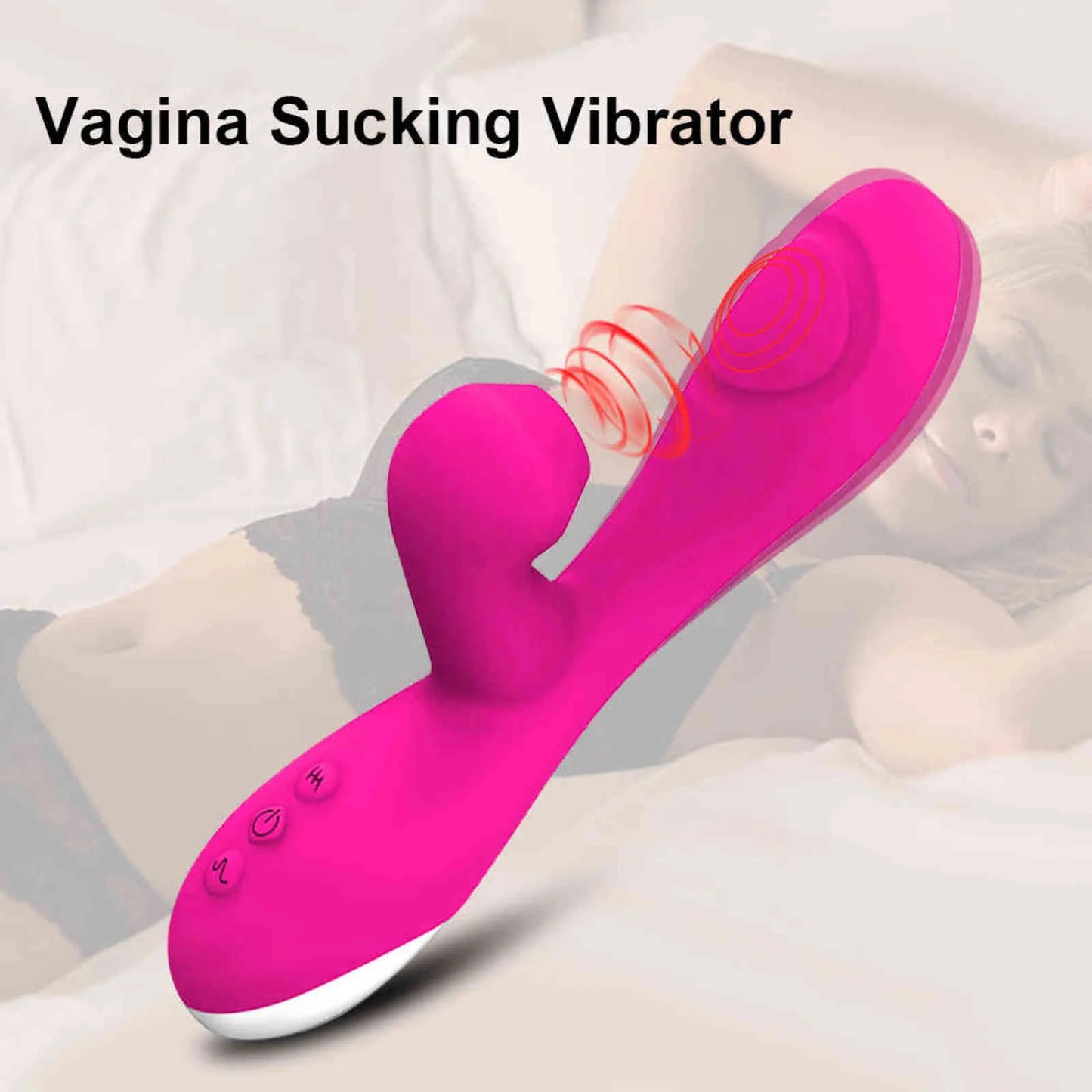 Betty - G-spot Bigger Didlo Rabbit Suction Vibrator