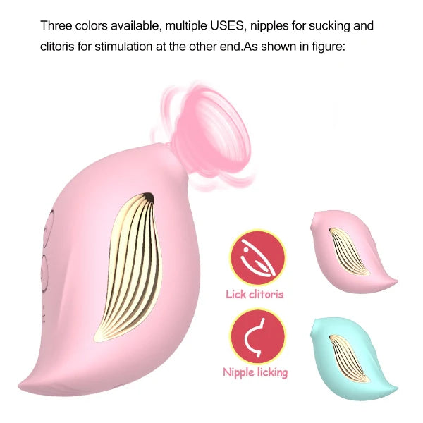 Cute Bird Shape Clitorial Sucker Vibrators