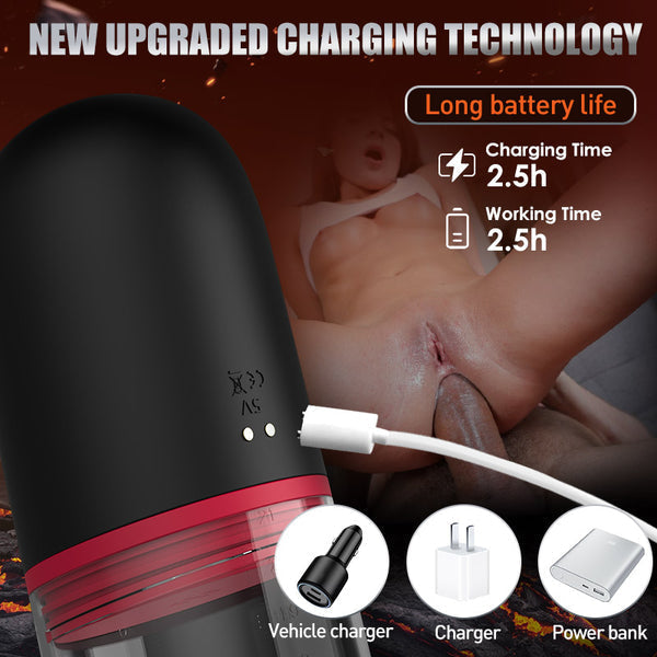 9 Vibrating 9 Sucking Transparent Penis Enlargement Pump