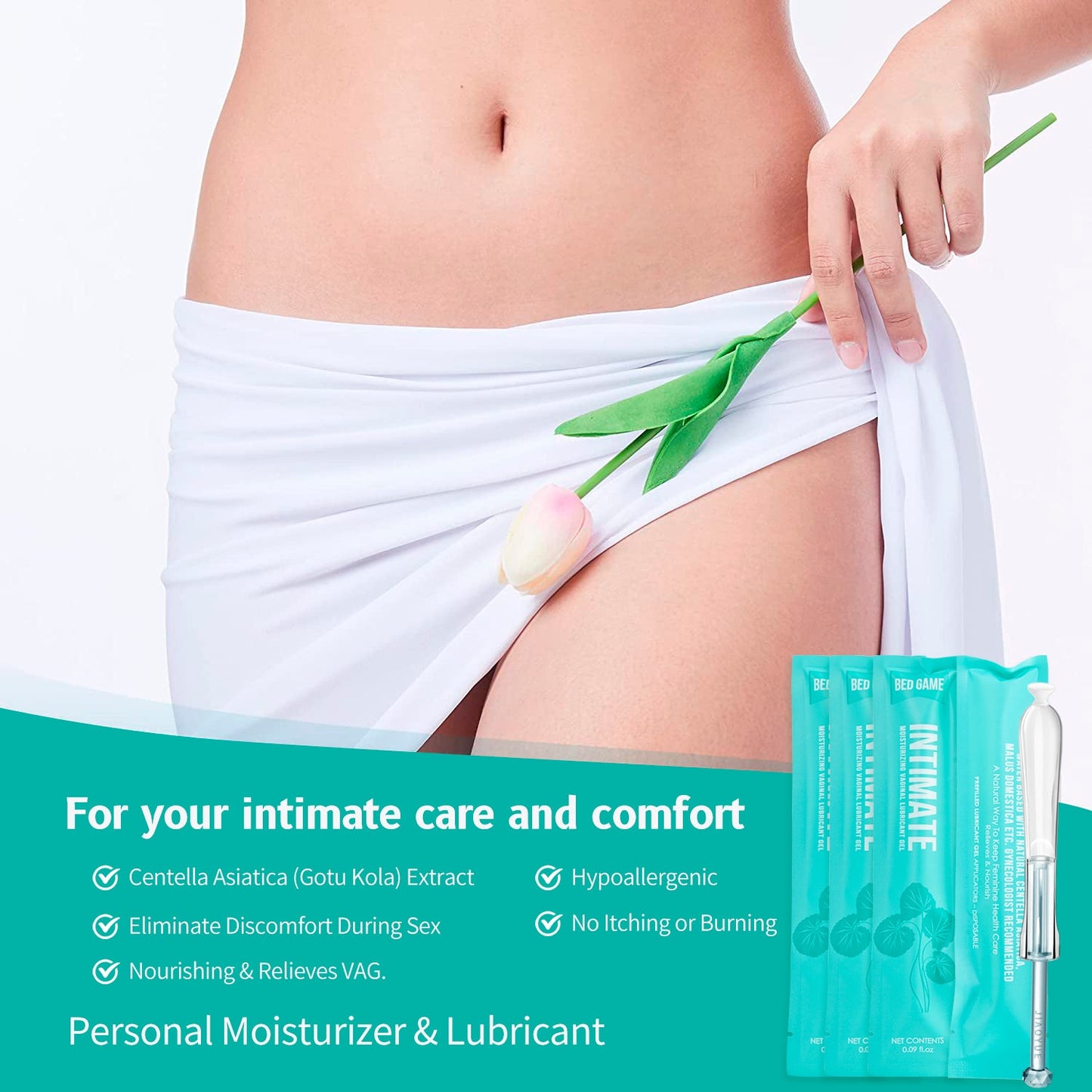 Centella Asiatica Infused Lubricant for Ultimate Hydration and Comfort