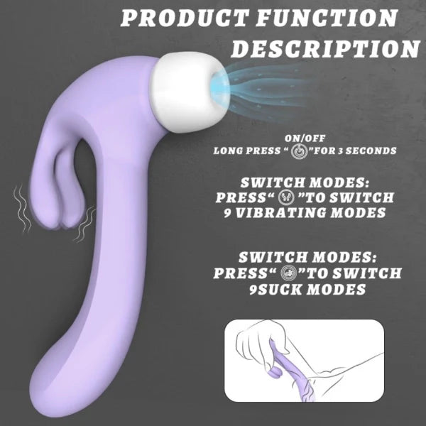 Evelyn - Hammer Vibrator G Spot & Clit Sucking Female Masturbator