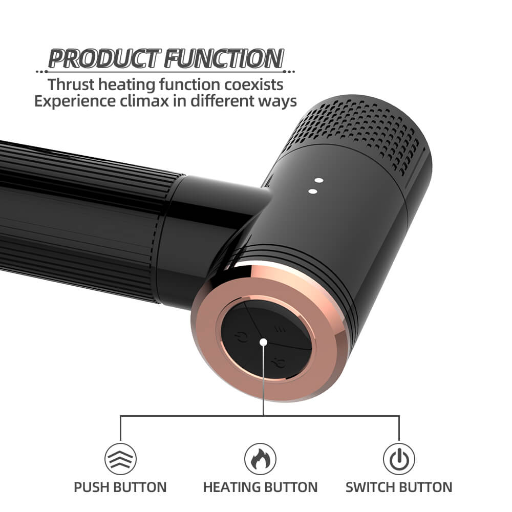 Heating Base Masturbator Sex Machine Vibrator