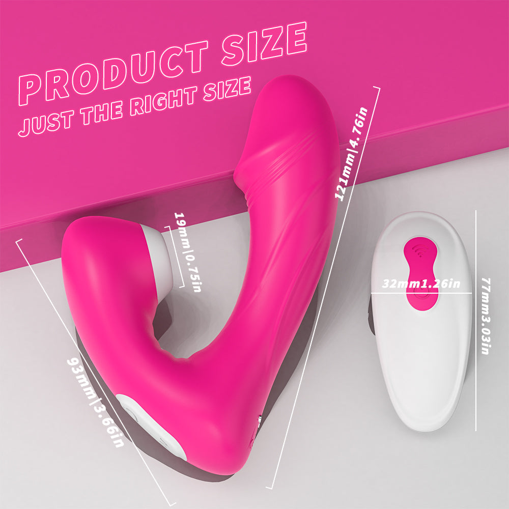 Cleo - Remote Clitoral Licking G-Spot Dual Vibrator