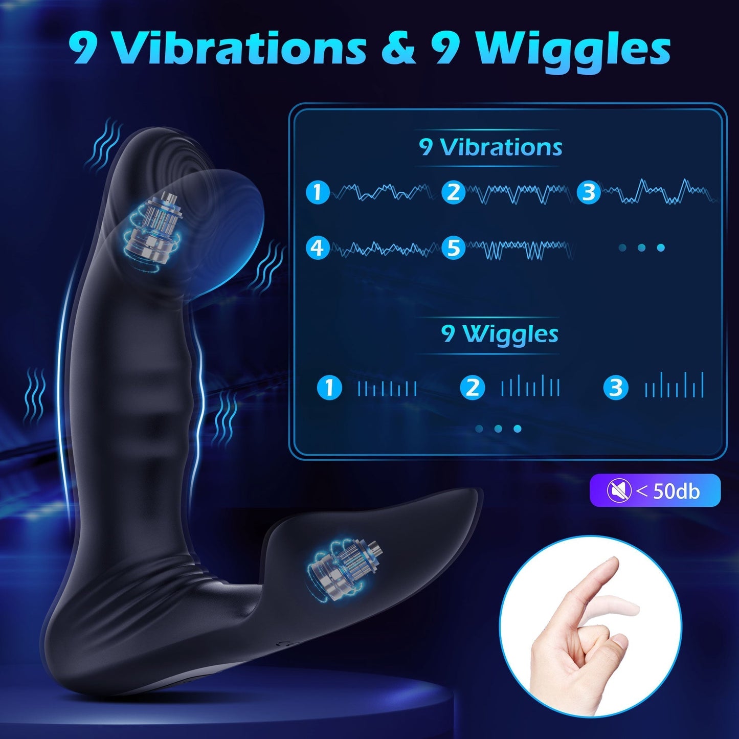 Hal - App Control Prostate Massager