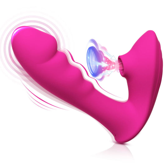 Erica - 10 Sucking Modes G-Spot Stimulation Wearable Sucking Vibrator