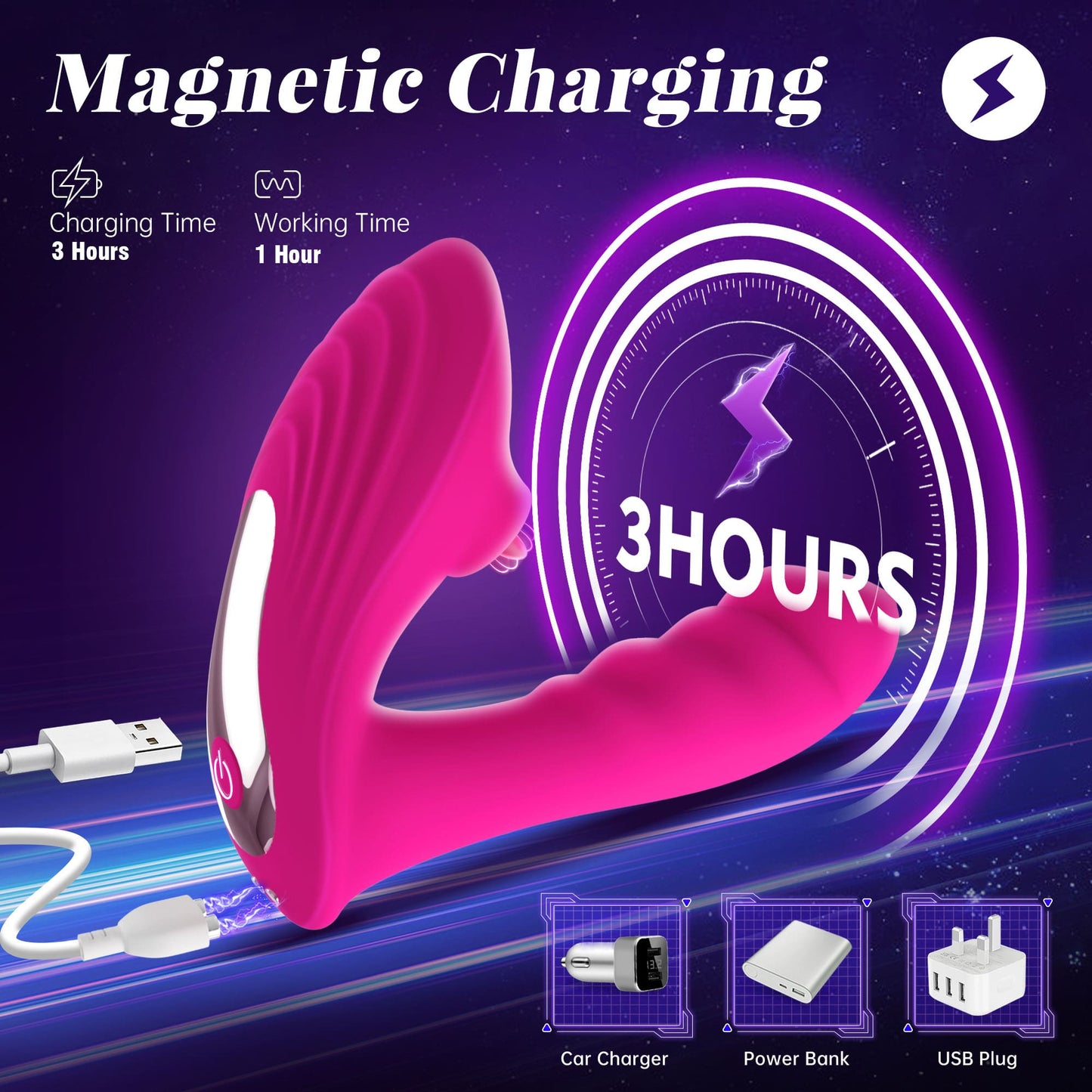 Erica - 10 Sucking Modes G-Spot Stimulation Wearable Sucking Vibrator