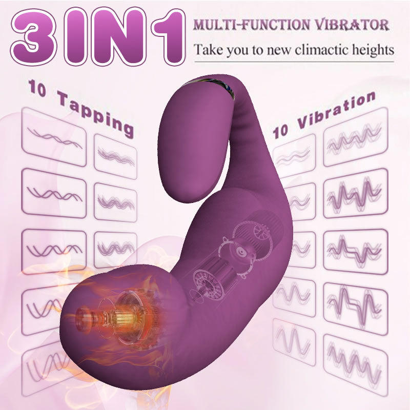 Carla - Heating Vibrator Clit Rubbing Massager