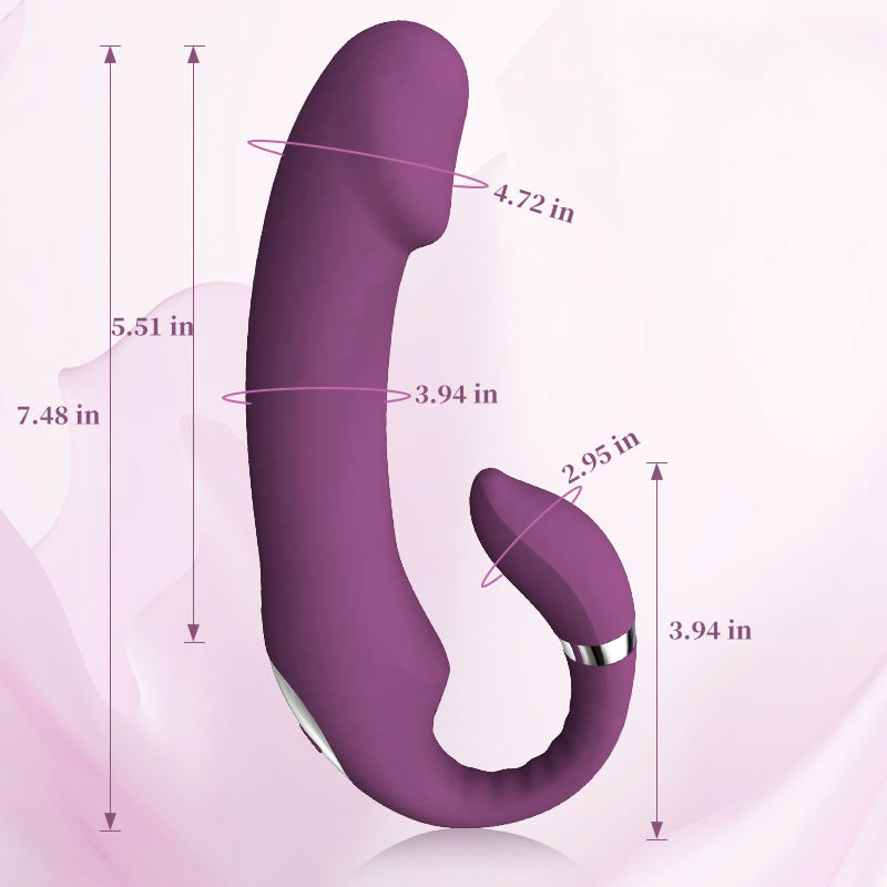 Carla - Heating Vibrator Clit Rubbing Massager