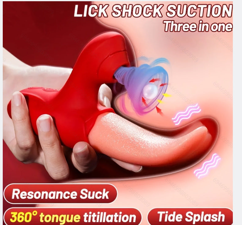 Ferne - Flapping Tongue Licking G Spot Clitoral Sucking Vibrator