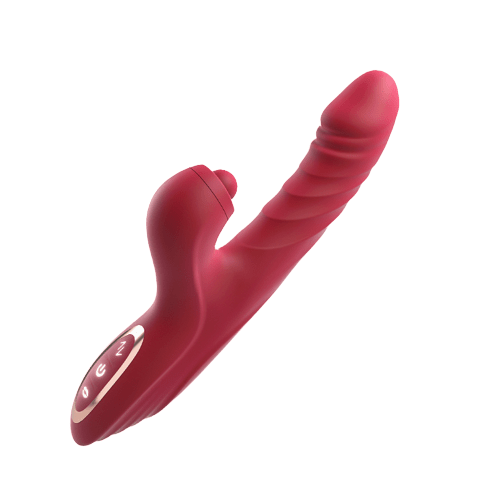 Pam - 4 in 1 G Spot Thrusting & Sucking Vibrator Clitoral Stimulator