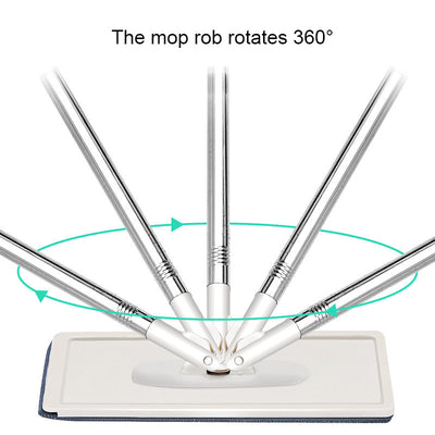 Mop pentru curățarea podelei Mop rotativ 360 cu găleată stoarcere Mop plat Home Bucătărie Curățător podele Scrubber podele Mop pentru gresie