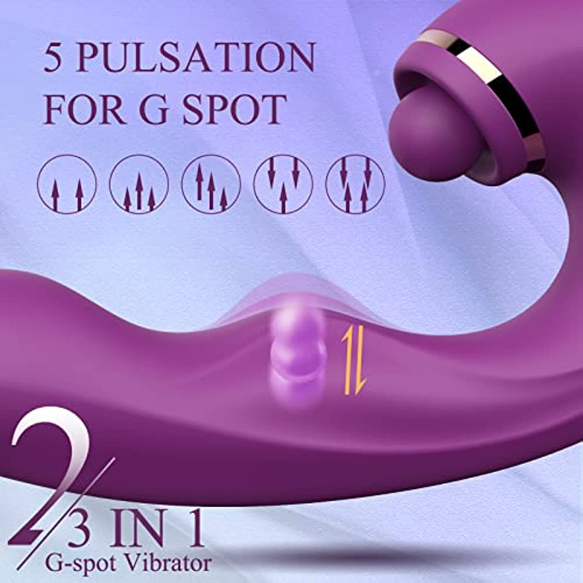 Isabella - Clitoral Tapping & Vibration G-Spot Stimulator