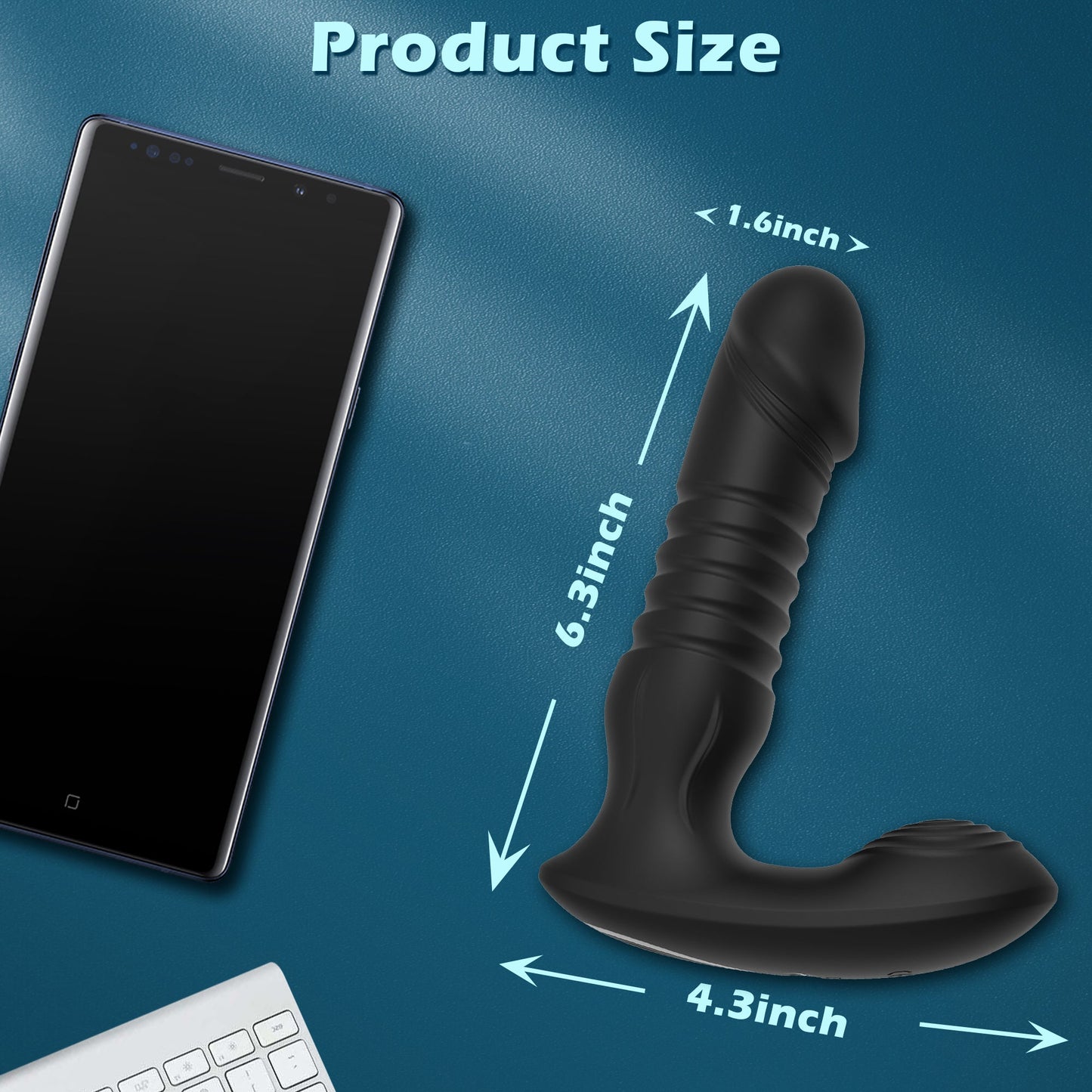 Thrusting Vibrating Prostate Massager