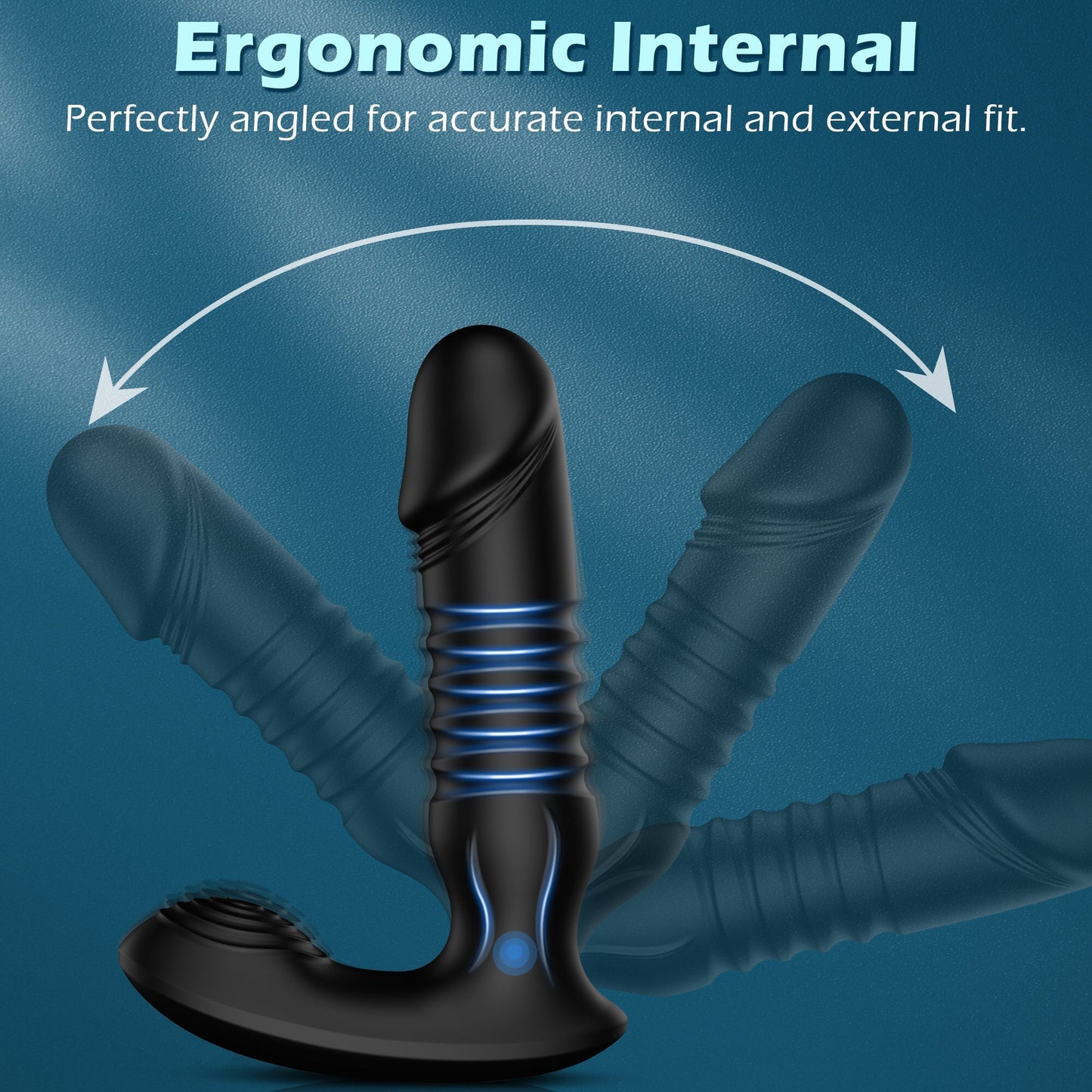 Thrusting Vibrating Prostate Massager