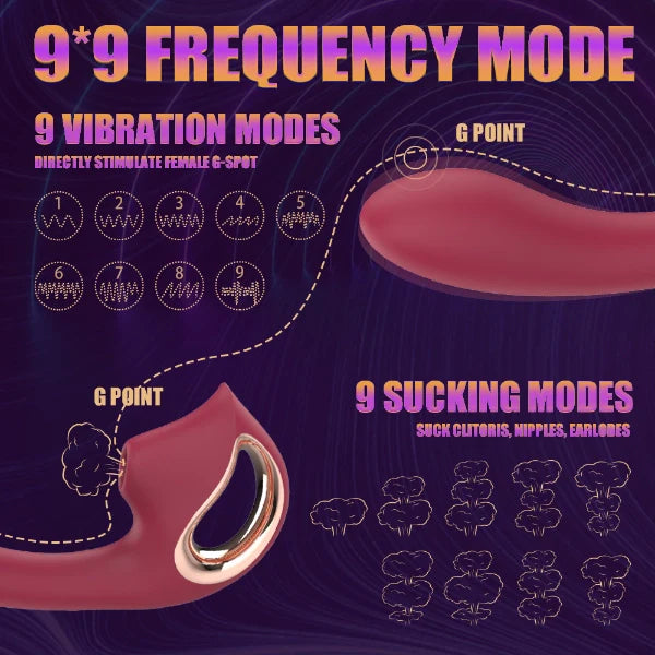 G-Spot Clit Sucking Vibrator