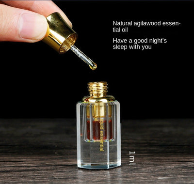 【Hainan, China】Low temperature extraction of agarwood essential oil Ultra pure highly extracted essential oil Long lasting fuming oil