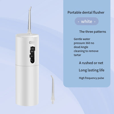 Portable household electric dental cleaner Dental floss oral irrigator