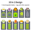 【14 ni 1】Multifunctional Vegetable Cutter Fruit Slicer Grater Shredders Drain Basket Slicers 8 In 1 Gadgets Kitchen Accessories Aparat Multifunctional 14/1