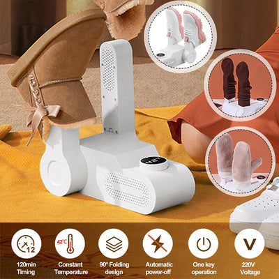 Shoes Dryer Machine Fast Dryer Heater Deodorizer Dehumidifier Device Foot Warmer Heater for Winter Uv Sterilization Shoes Drying