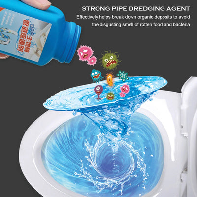 FLASH POWER :  Drain Cleaner Flakes