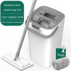360° Rotatable Adjustable Cleaning Mop Spin Cleaning Floor Microfiber Stainless Steel House Accessories Cleaning Tools