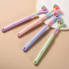 4PCS 360 Degree Three-sided Soft Bristle Toothbrush Oral Care Safety Toothbrush Teeth Deep Cleaning Portable Travel Dental Oral Care