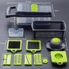 【14 ni 1】Multifunctional Vegetable Cutter Fruit Slicer Grater Shredders Drain Basket Slicers 8 In 1 Gadgets Kitchen Accessories Aparat Multifunctional 14/1