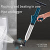 【stainless steel 】Toilet Clogged Unclogging Device Pipe Plunger High Pressure Drain Plunger Dredge Clog Bath Toilets Bathroom Shower Sink Bathtub
