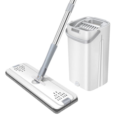 360° Rotatable Adjustable Cleaning Mop Spin Cleaning Floor Microfiber Stainless Steel House Accessories Cleaning Tools