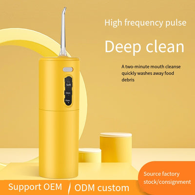 Portable household electric dental cleaner Dental floss oral irrigator