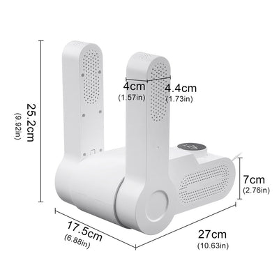 Shoes Dryer Machine Fast Dryer Heater Deodorizer Dehumidifier Device Foot Warmer Heater for Winter Uv Sterilization Shoes Drying