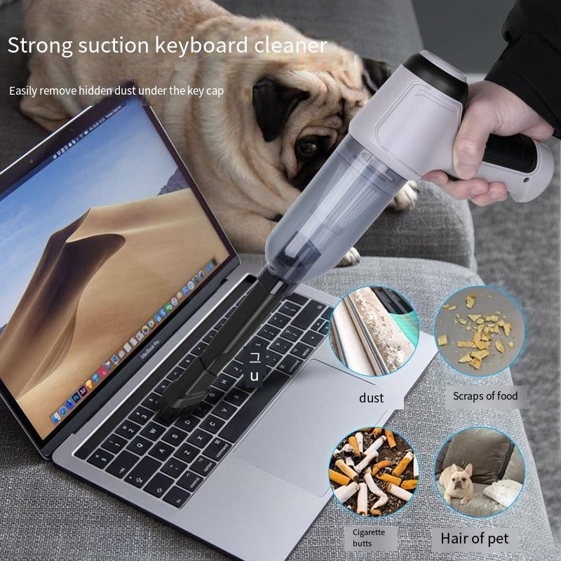 120W Car Vacuum Cleaner Wet Dry Cordless Handheld 9000Pa USB Suction Home Charging Cleaning With Strong Cable Auto H2B1 Aspirator masina functie dubla