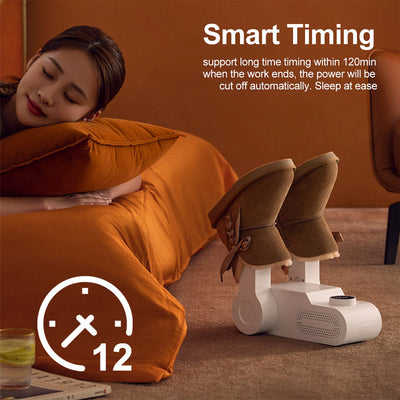 Shoes Dryer Machine Fast Dryer Heater Deodorizer Dehumidifier Device Foot Warmer Heater for Winter Uv Sterilization Shoes Drying