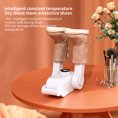 Shoes Dryer Machine Fast Dryer Heater Deodorizer Dehumidifier Device Foot Warmer Heater for Winter Uv Sterilization Shoes Drying