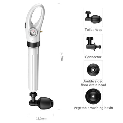 Toilet/Pipe air pump pipe unclog unclogs sewer