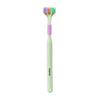 4PCS 360 Degree Three-sided Soft Bristle Toothbrush Oral Care Safety Toothbrush Teeth Deep Cleaning Portable Travel Dental Oral Care