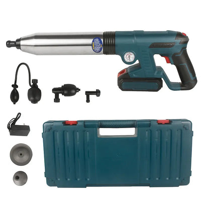 【Lithium battery】Toilet Clogged Unclogging Device Clogging Machine Air Blowdown Spray Gun High Pressure Drain Plunger Pipe Dredging Sewer Tools