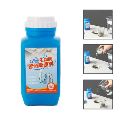 FLASH POWER :  Drain Cleaner Flakes